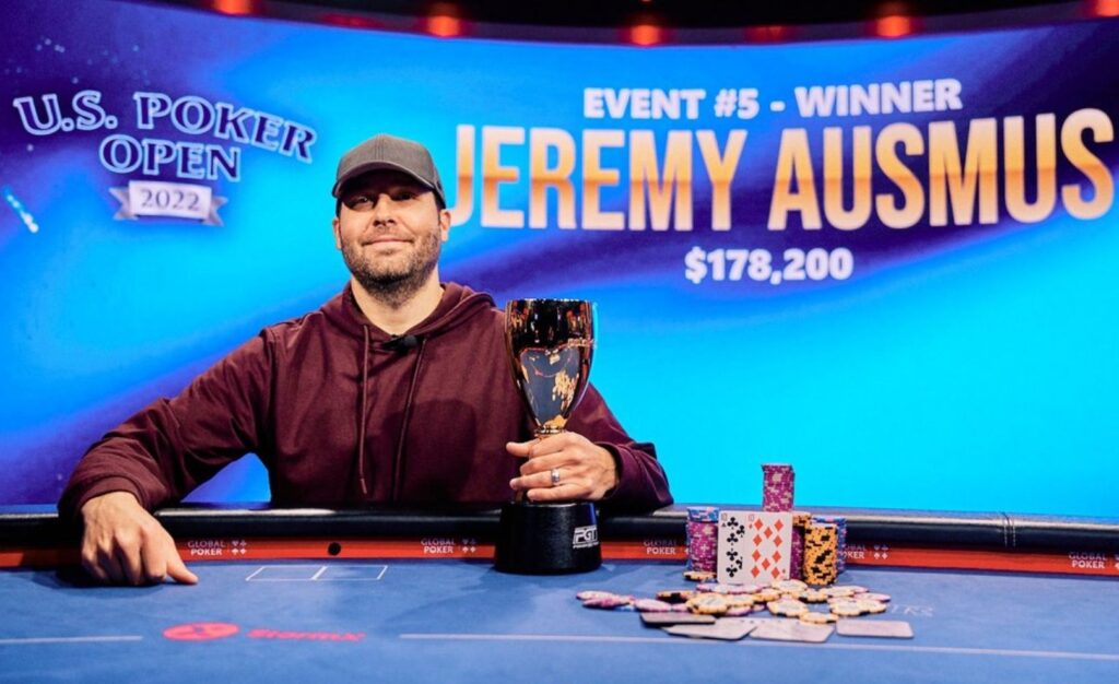 Jeremy Ausmus US Poker Open 2022 successes